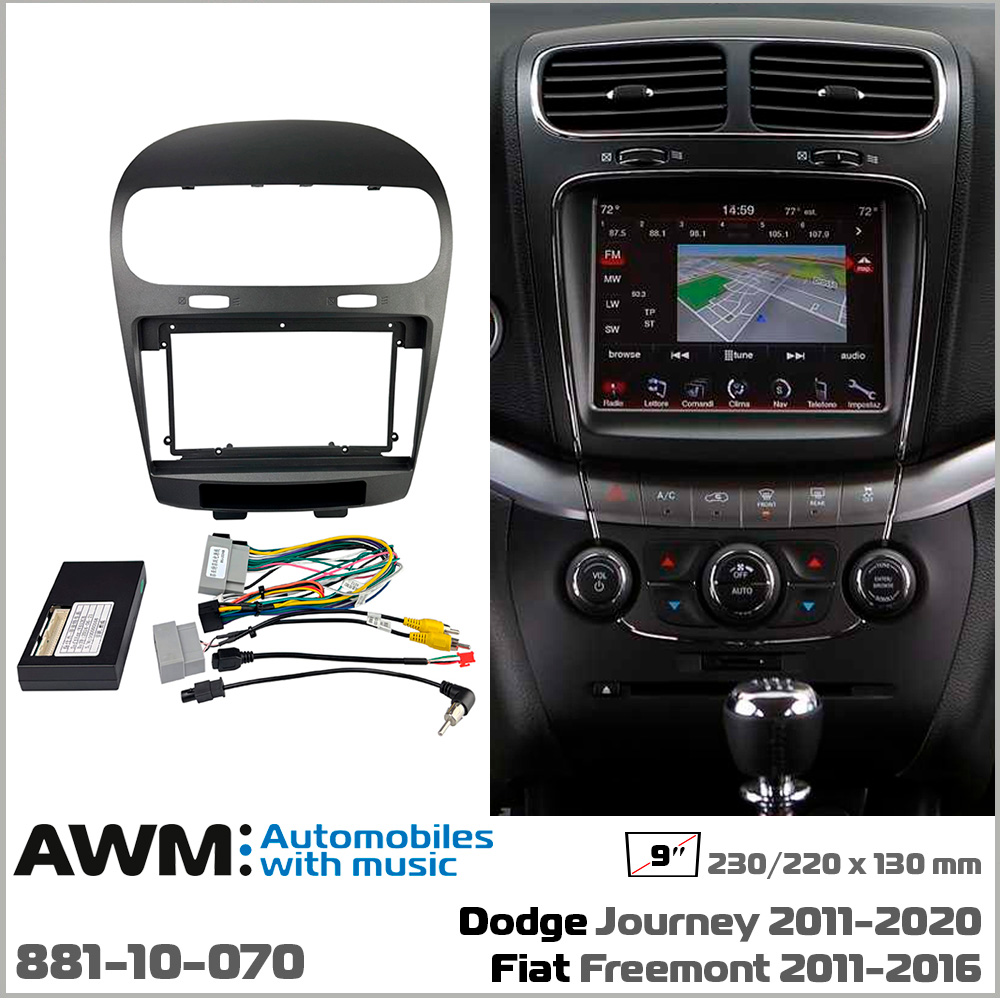 Перехідна рамка Dodge Journey, Fiat Freemont AWM 881-10-070