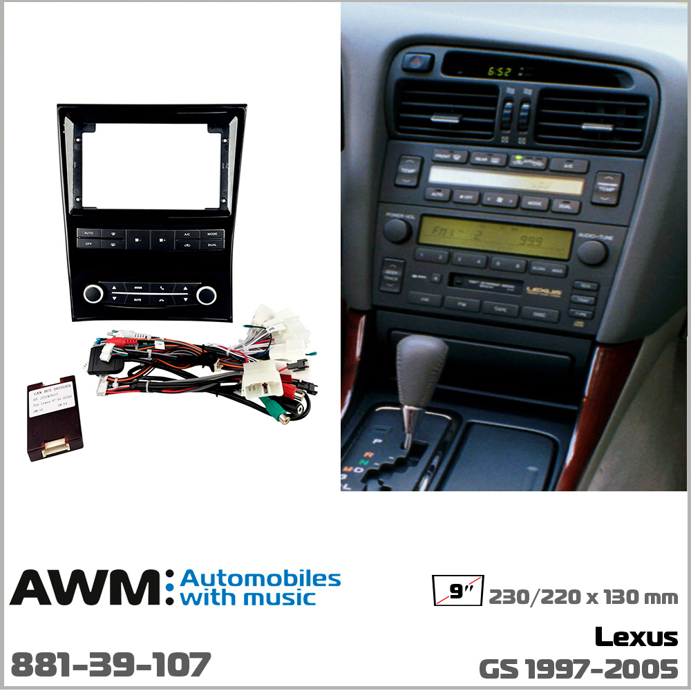 Перехідна рамка Lexus GS AWM 881-39-107