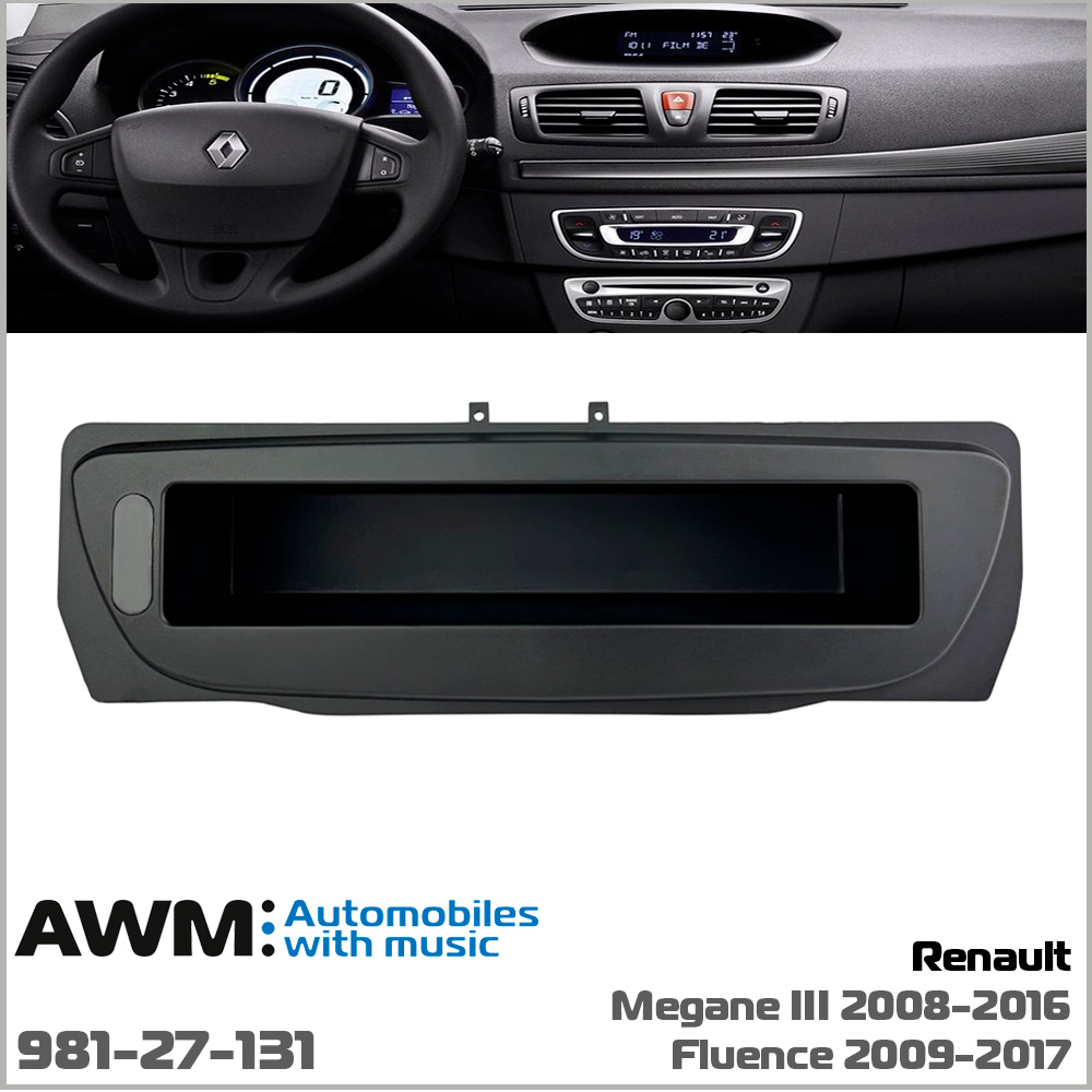 Переходная рамка Renault Megane III, Fluence AWM 981-27-131