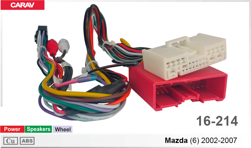 Переходник для магнитол 9", 10.1" Mazda 6 Carav 16-214