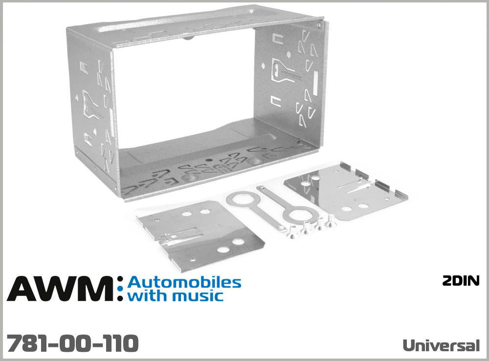 Универсальный набор для крепления 2 DIN магнитол AWM 781-00-110