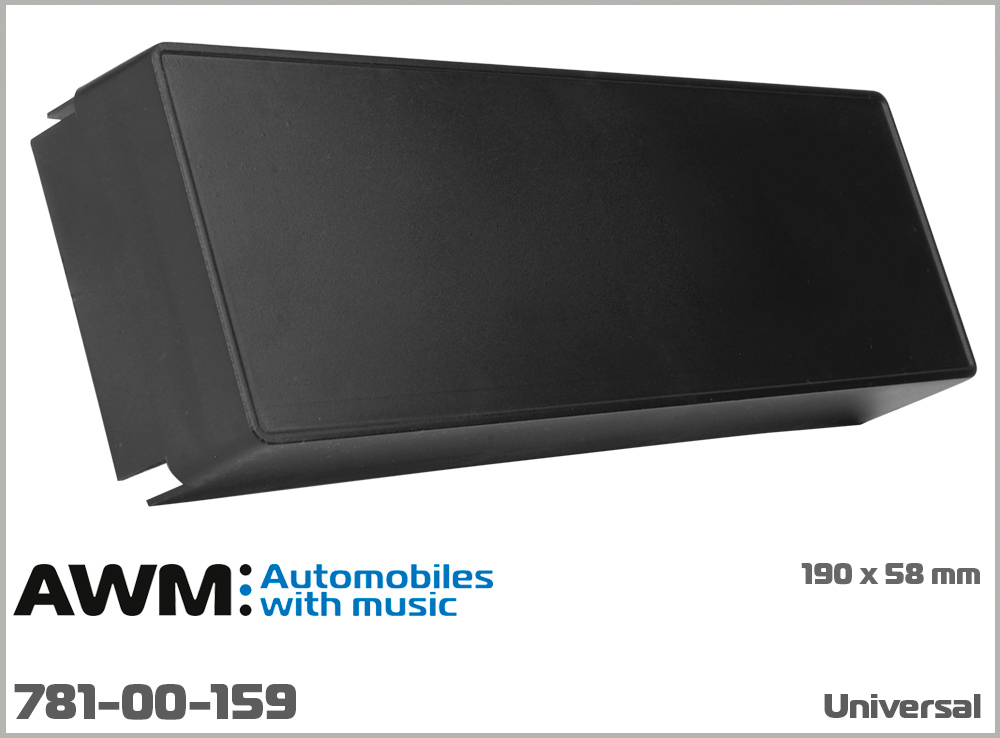 Декоративная заглушка для магнитолы 1 DIN AWM 781-00-159