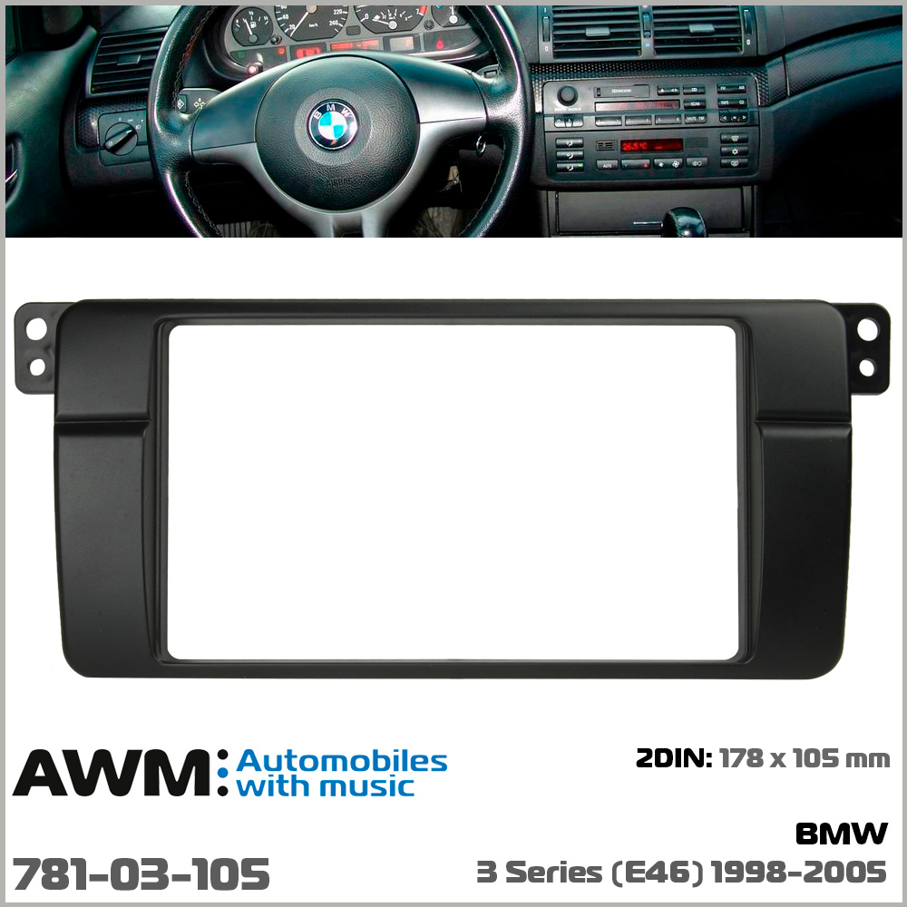 Перехідна рамка BMW 3 Series (E46) AWM 781-03-105