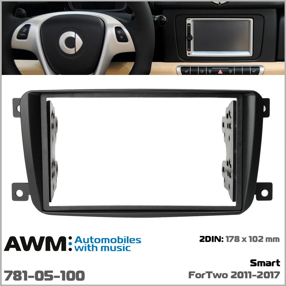 Переходная рамка Smart ForTwo AWM 781-05-100