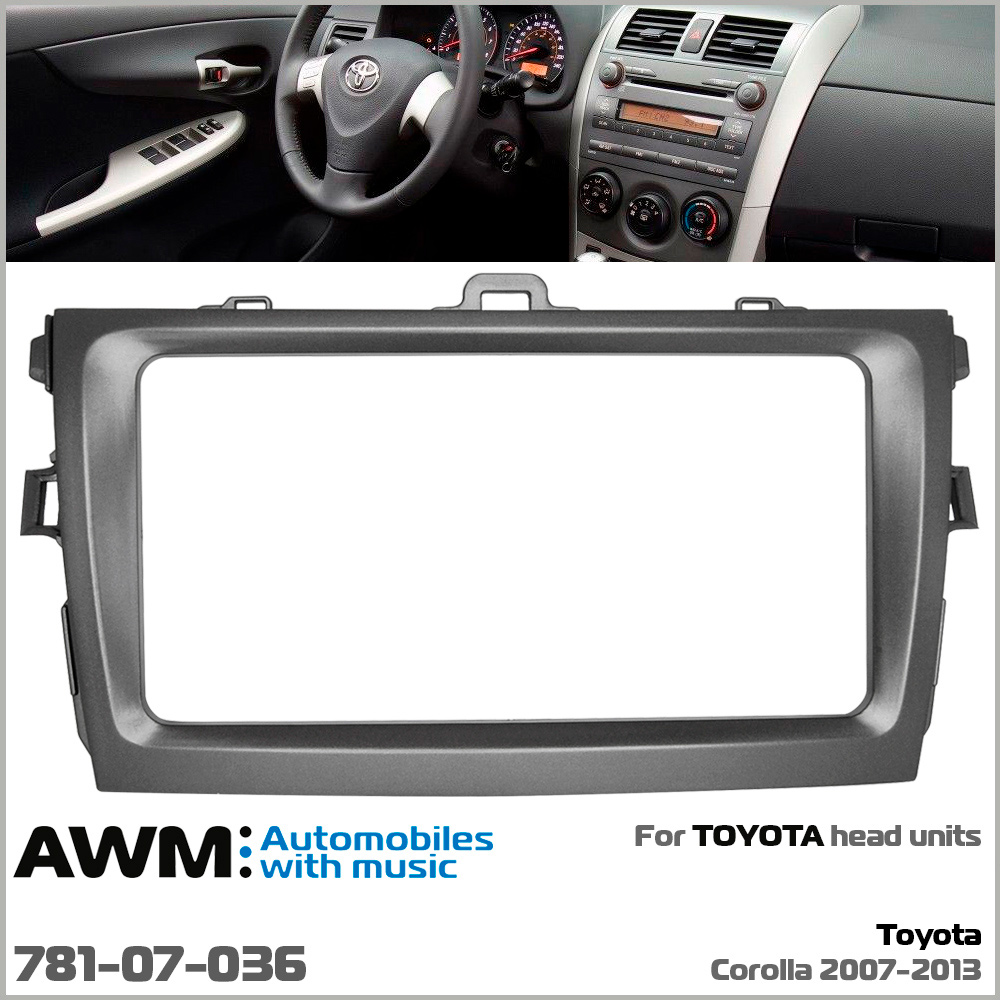 Перехідна рамка Toyota Corolla AWM 781-07-036