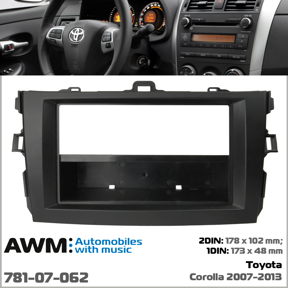 Переходная рамка Toyota Corolla AWM 781-07-062