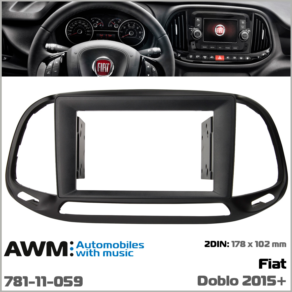 Перехідна рамка Fiat Doblo AWM 781-11-059