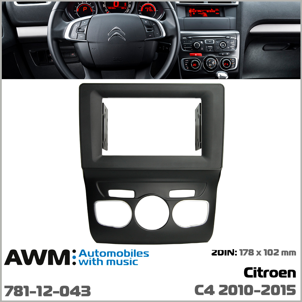 Перехідна рамка Citroen C4 AWM 781-12-043