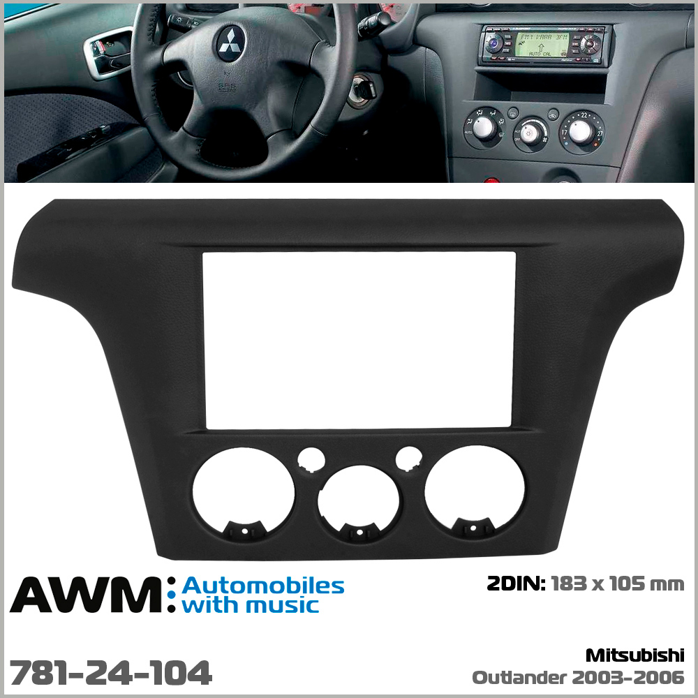 Переходная рамка Mitsubishi Outlander AWM 781-24-104