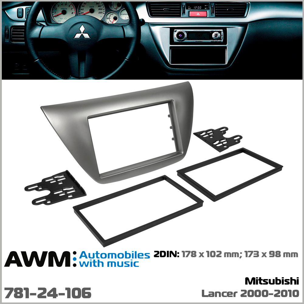 Переходная рамка Mitsubishi Lancer IX AWM 781-24-106