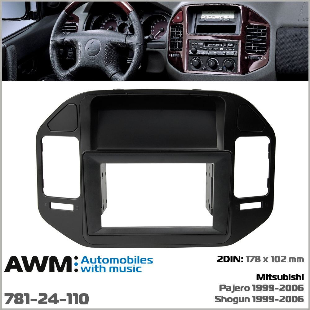 Переходная рамка Mitsubishi Pajero AWM 781-24-110