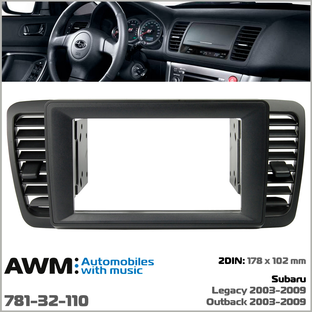 Переходная рамка Subaru Legacy, Outback AWM 781-32-110