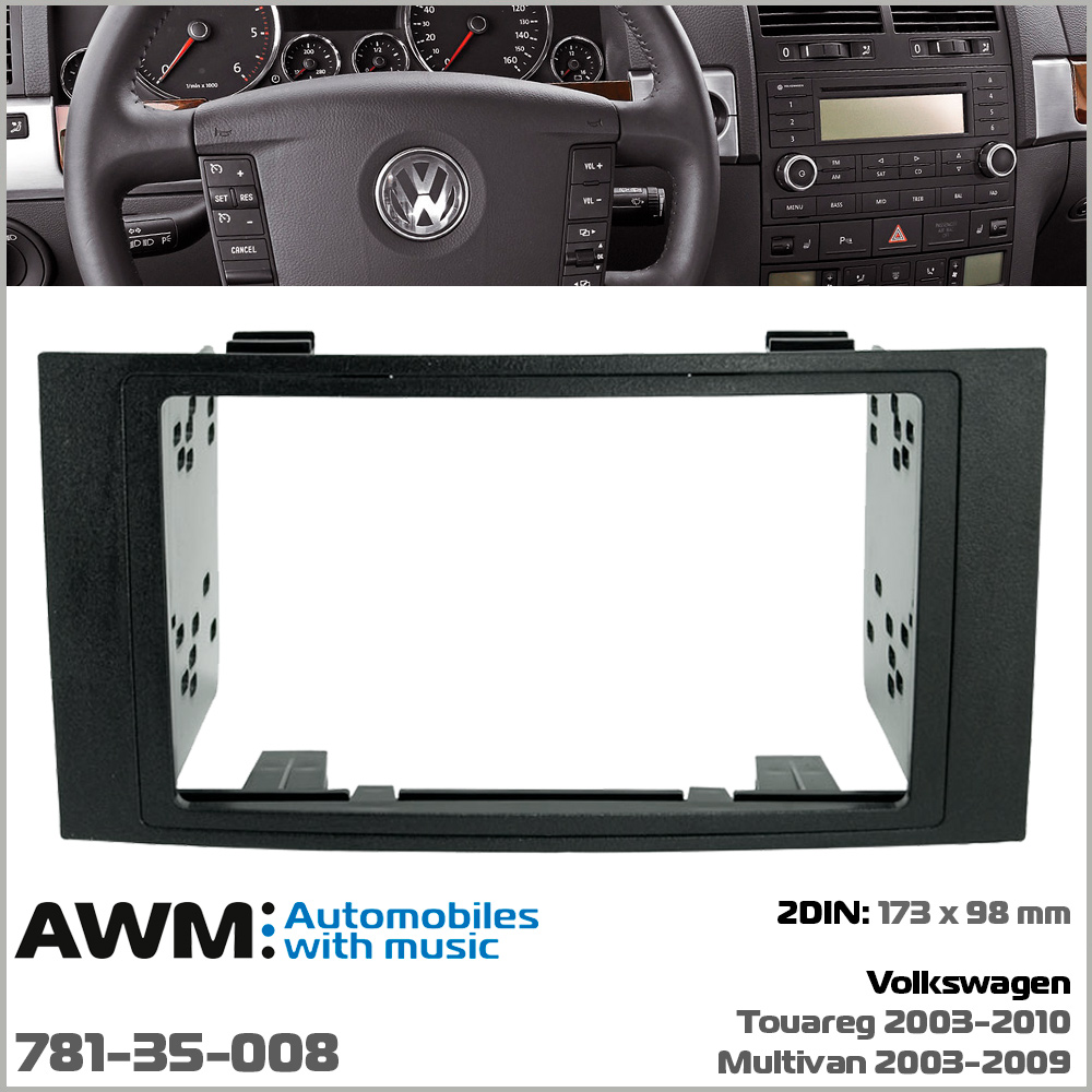 Переходная рамка Volkswagen Touareg, Multivan AWM 781-35-008