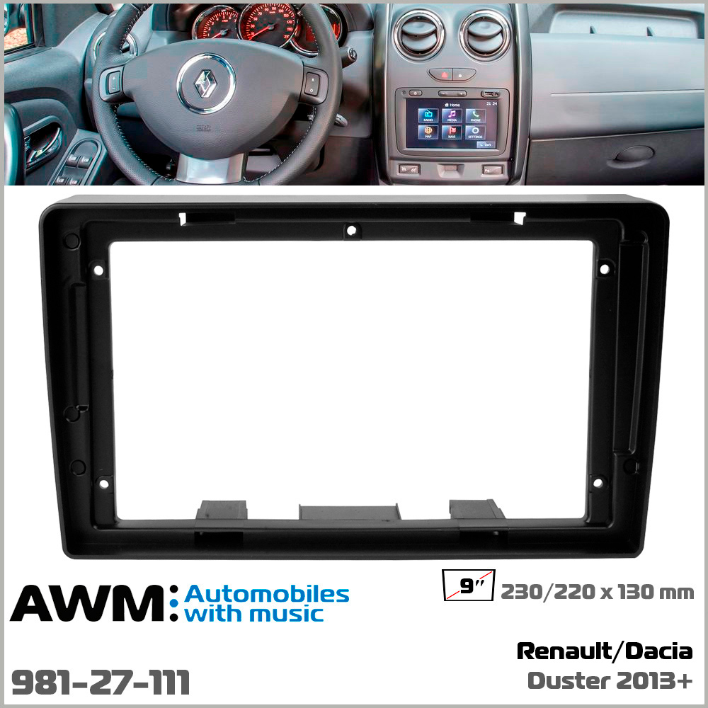 Переходная рамка Renault Duster, Dacia Duster AWM 981-27-111