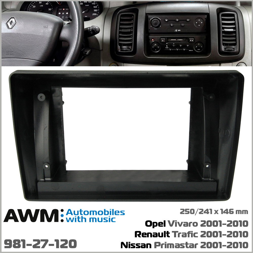 Перехідна рамка Renault Trafic, Opel Vivaro, Nissan Primastar AWM 981-27-120