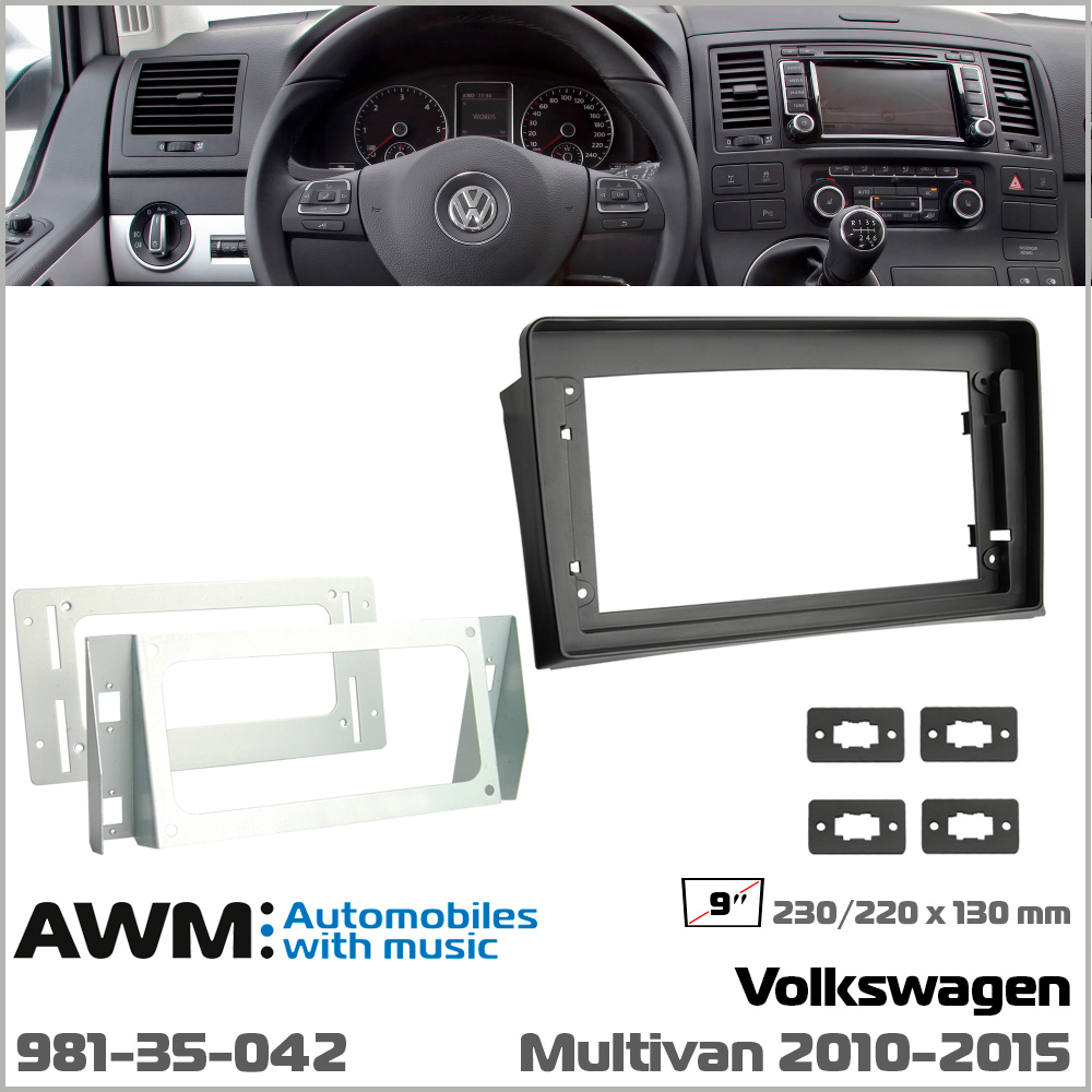 Переходная рамка для автомобиля Volkswagen Multivan AWM 981-35-042