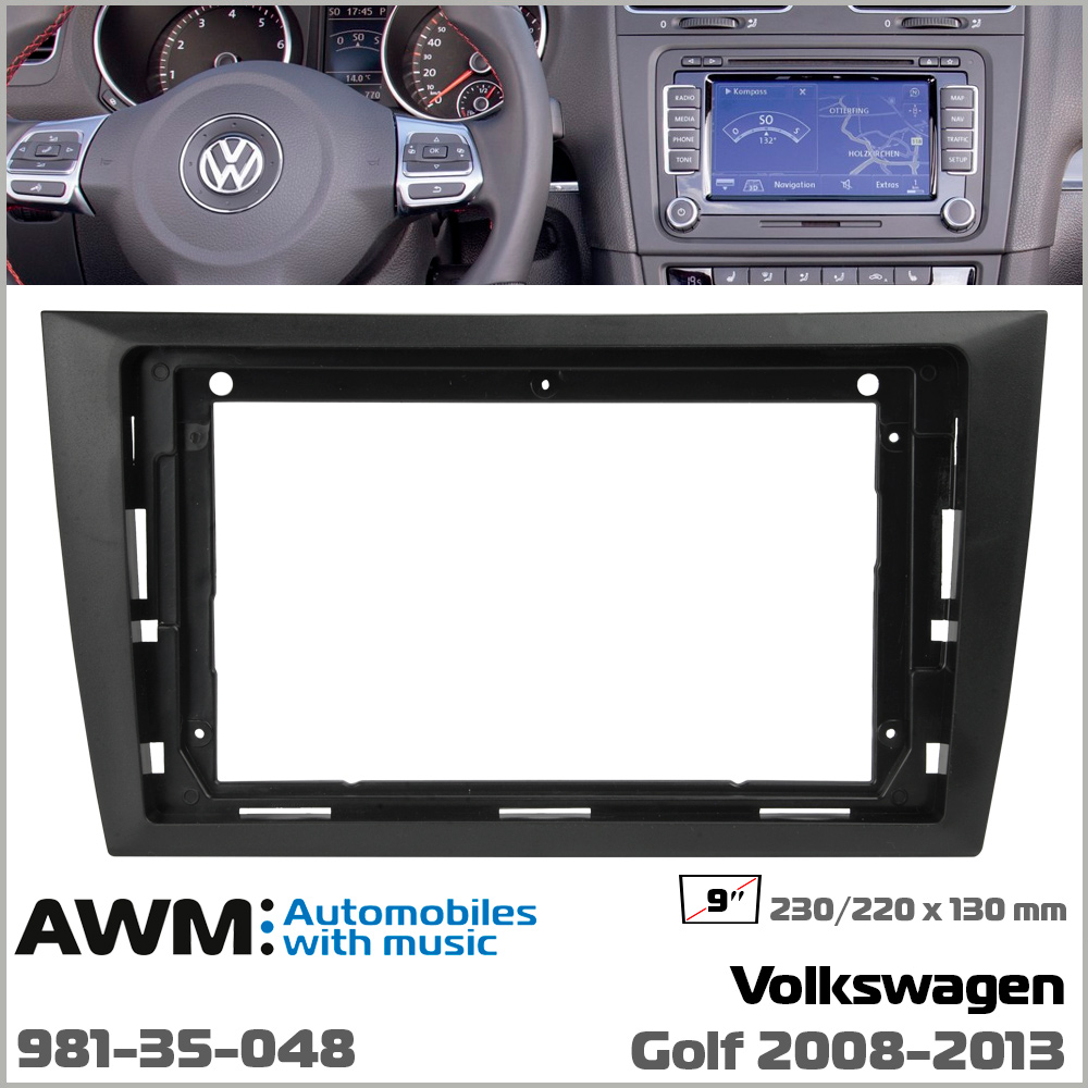 Перехідна рамка Volkswagen Golf AWM 981-35-048