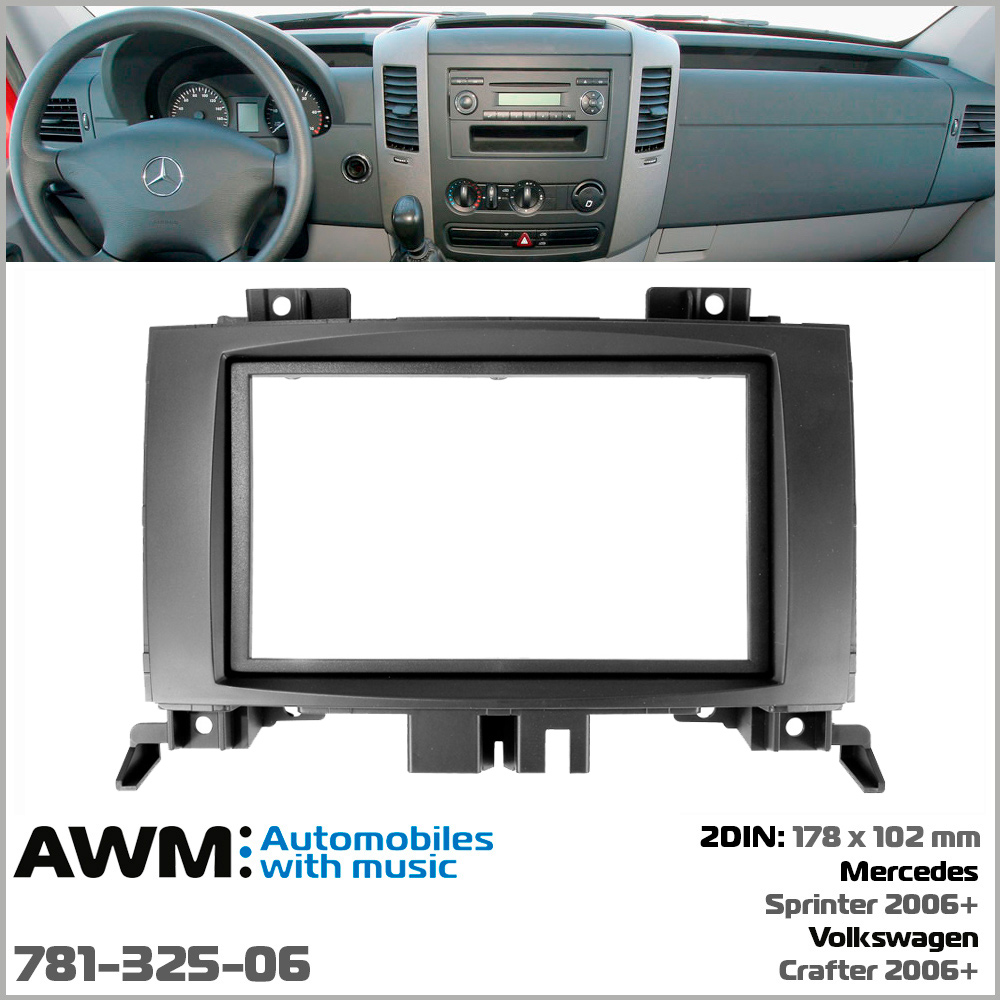 Переходная рамка Mercedes Sprinter, Volkswagen Crafter AWM 781-325-06