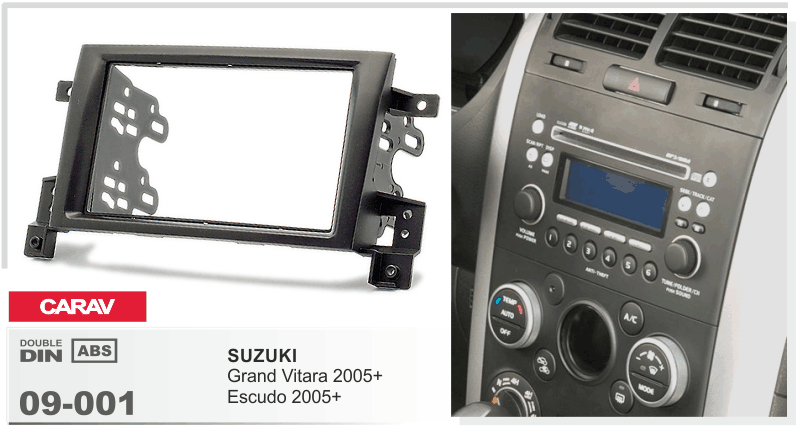 Перехідна рамка Suzuki Grand Vitara Carav 09-001