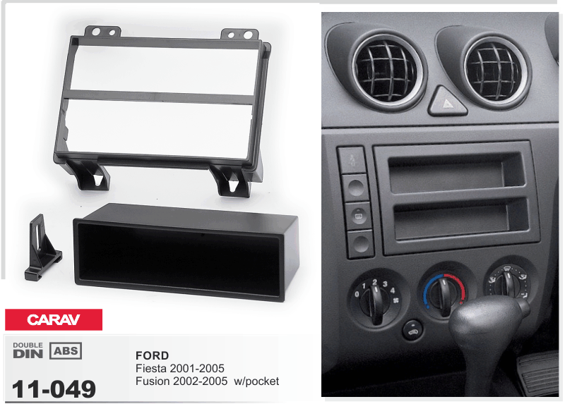 Переходная рамка Ford Fiesta, Fusion Carav 11-049