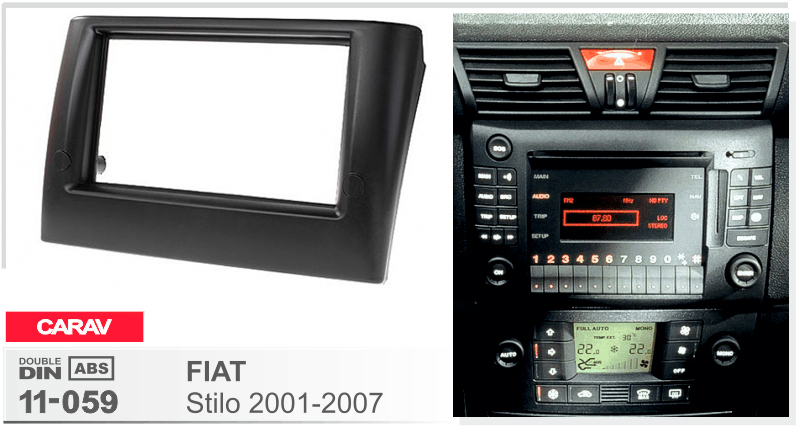 Перехідна рамка Fiat Stilo Carav 11-059