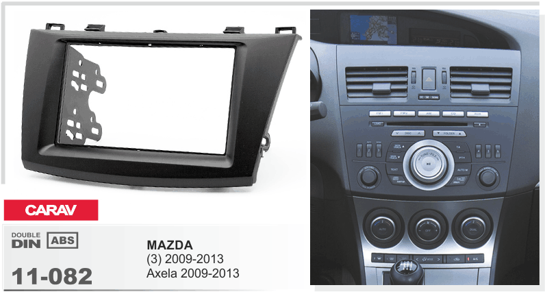 Перехідна рамка Mazda 3 Carav 11-082