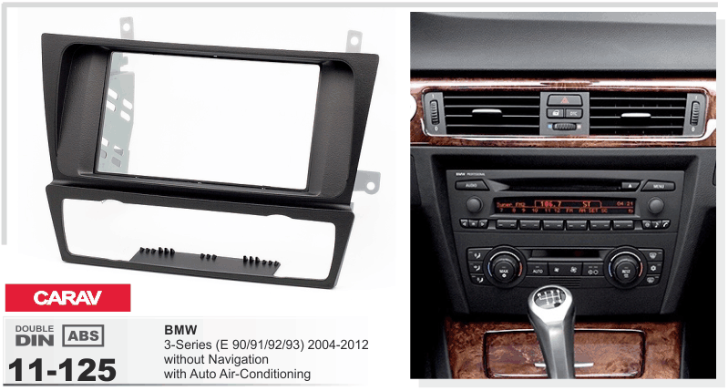 Переходная рамка BMW 3 Series (E90, E91, E92, E93) Carav 11-125