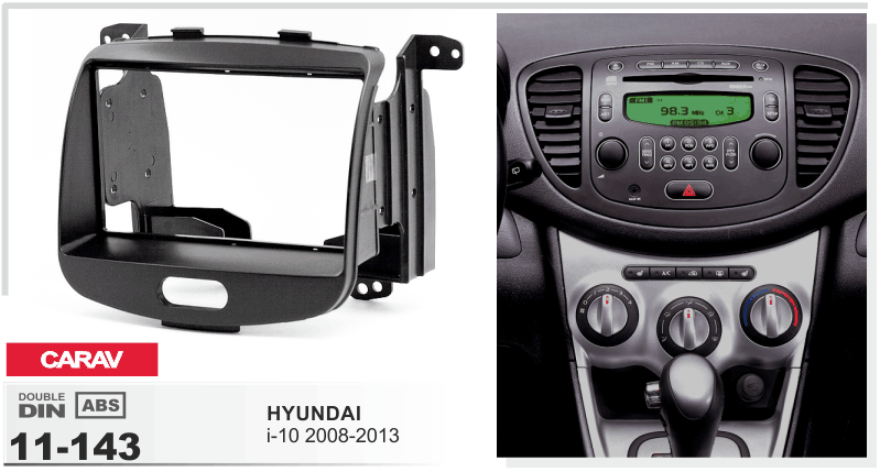 Перехідна рамка Hyundai i10 Carav 11-143