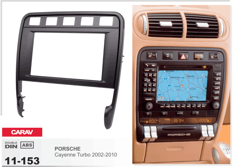 Перехідна рамка Porsche Cayenne Turbo Carav 11-153