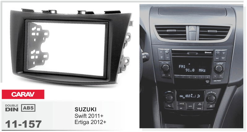 Переходная рамка Suzuki Swift Carav 11-157
