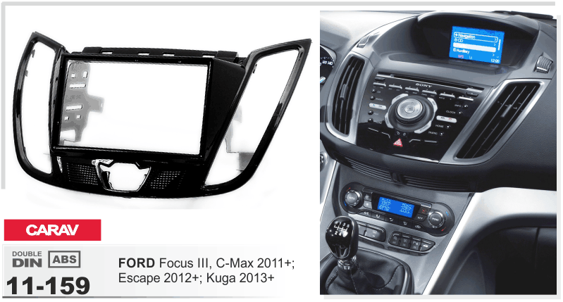 Переходная рамка Ford C-Max, Kuga, Escape Carav 11-159