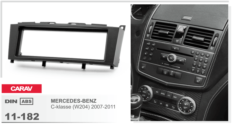 Переходная рамка Mercedes C-klasse (W204) Carav 11-182