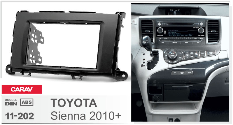Перехідна рамка Toyota Sienna Carav 11-202