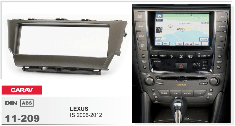 Перехідна рамка Lexus IS Carav 11-209