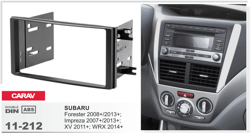 Перехідна рамка Subaru Forester, Impreza, XV, WRX Carav 11-212