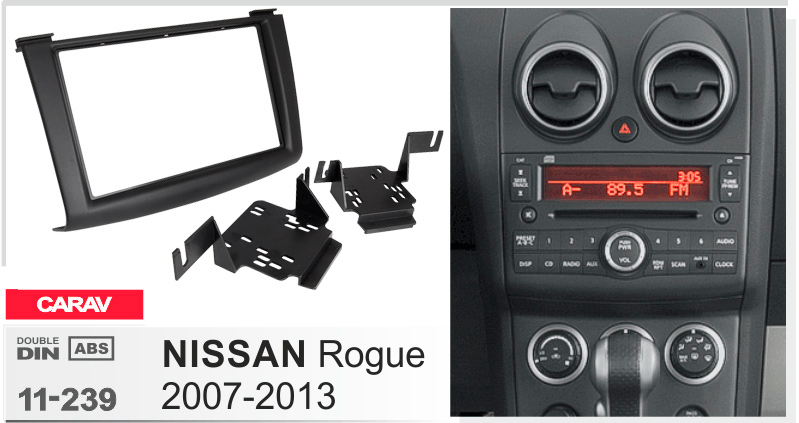 Переходная рамка Nissan Rogue Carav 11-239