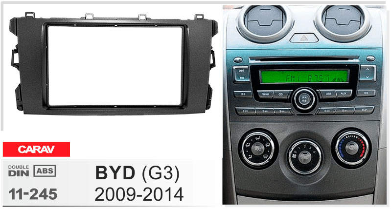 Перехідна рамка BYD G3 Carav 11-245