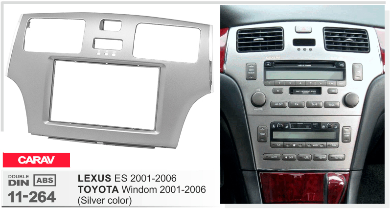 Перехідна рамка Lexus ES Carav 11-264