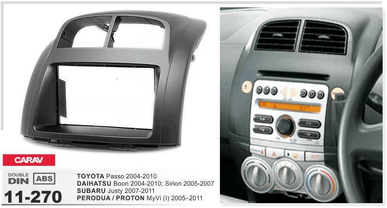 Перехідна рамка Daihatsu Sirion, Subaru Justy Carav 11-270