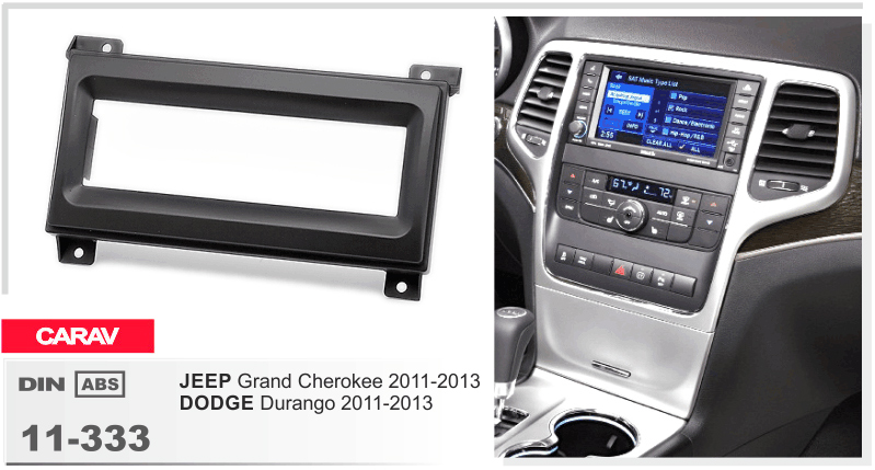 Перехідна рамка Dodge Durango Carav 11-333