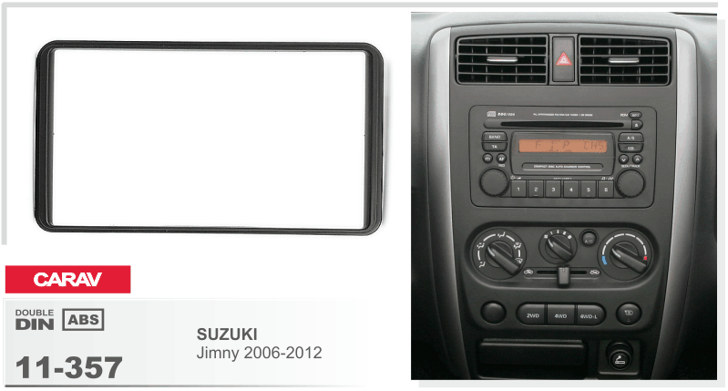 Переходная рамка Suzuki Jimny Carav 11-357