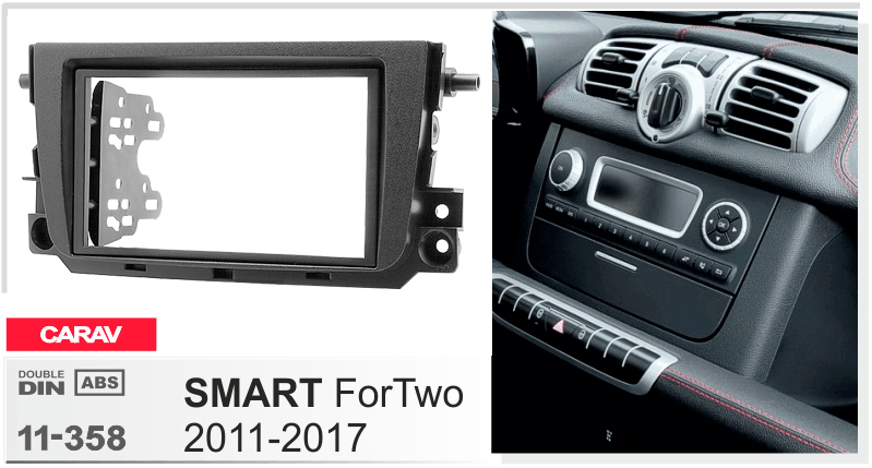 Перехідна рамка Smart ForTwo Carav 11-358
