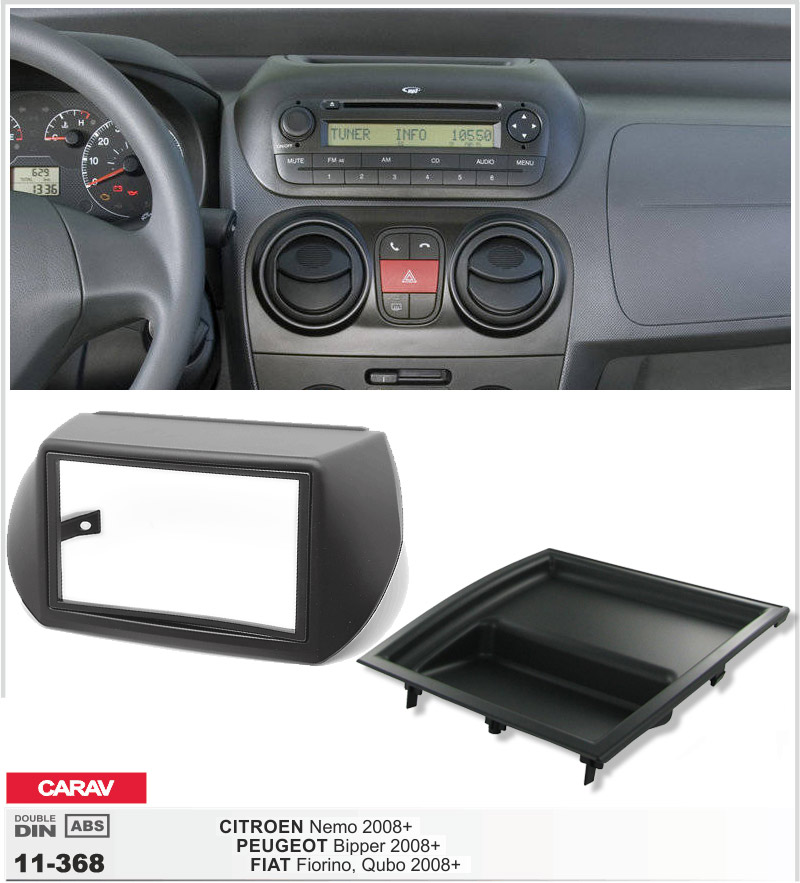 Перехідна рамка Peugeot Bipper Carav 11-368