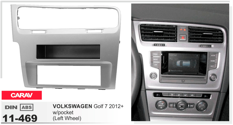 Перехідна рамка Volkswagen Golf VII Carav 11-469