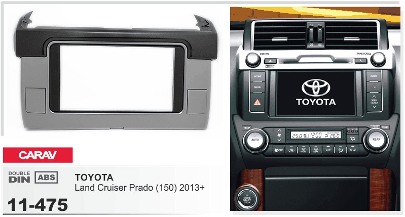 Переходная рамка Toyota Land Cruiser Prado (150) Carav 11-475
