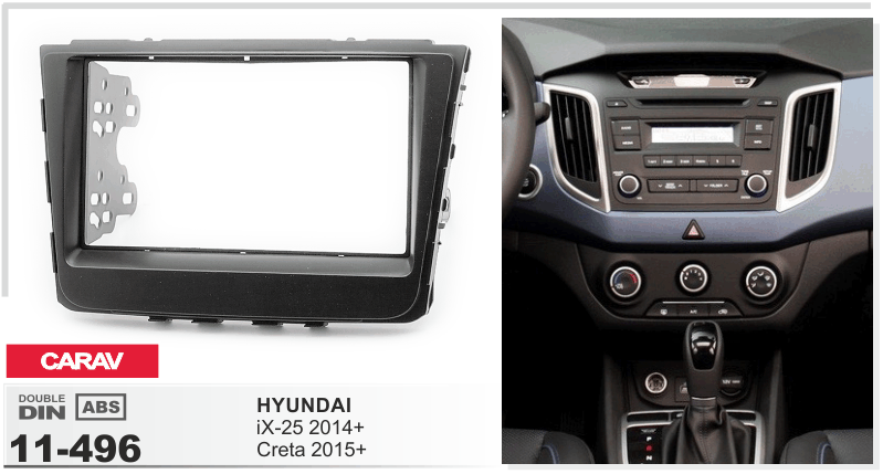 Перехідна рамка Hyundai Creta Carav 11-496