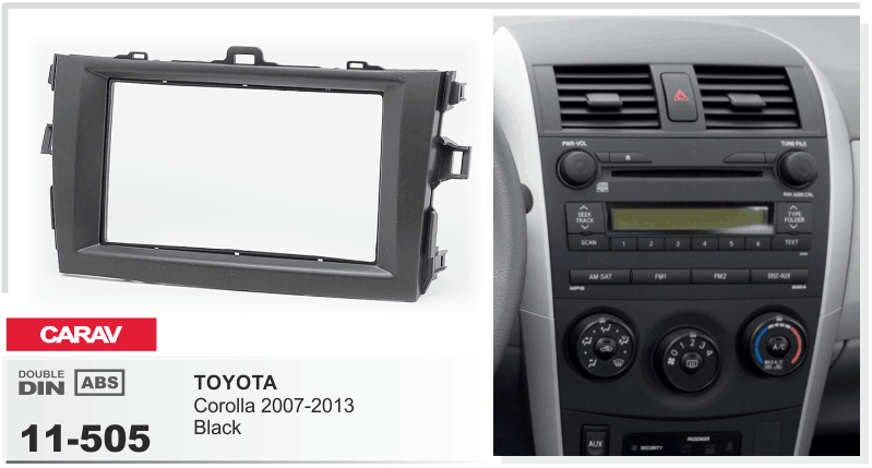 Перехідна рамка Toyota Corolla Carav 11-505