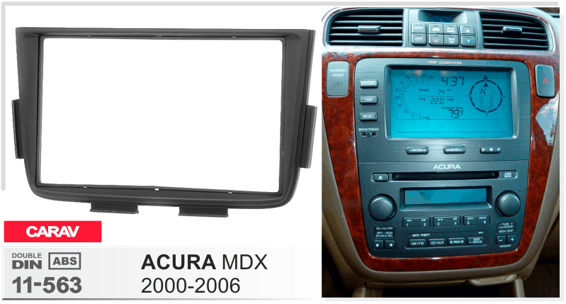 Перехідна рамка Acura MDX Carav 11-563