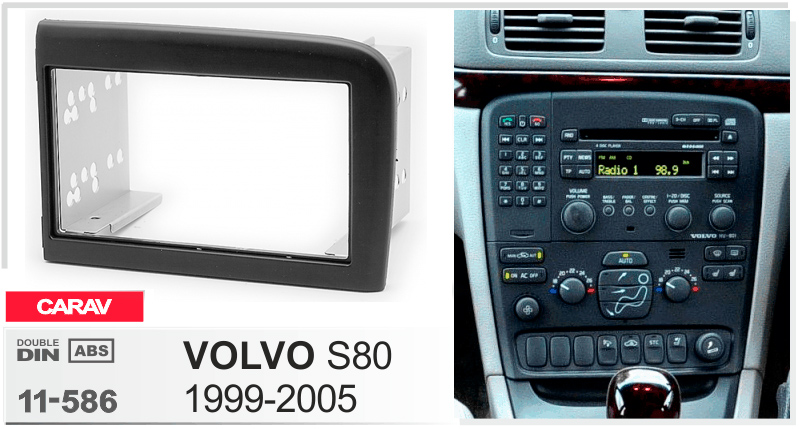 Переходная рамка Volvo S80 Carav 11-586