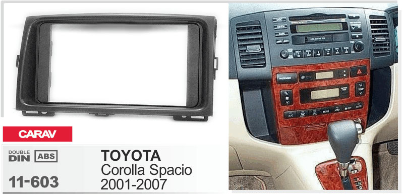 Перехідна рамка Toyota Corolla Verso Carav 11-603